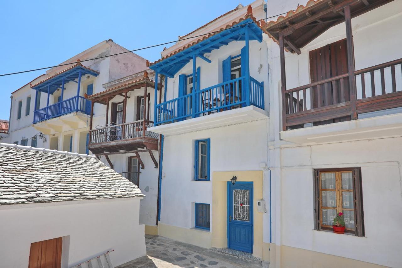 Skopelos House In Castle Panormos  Eksteriør billede