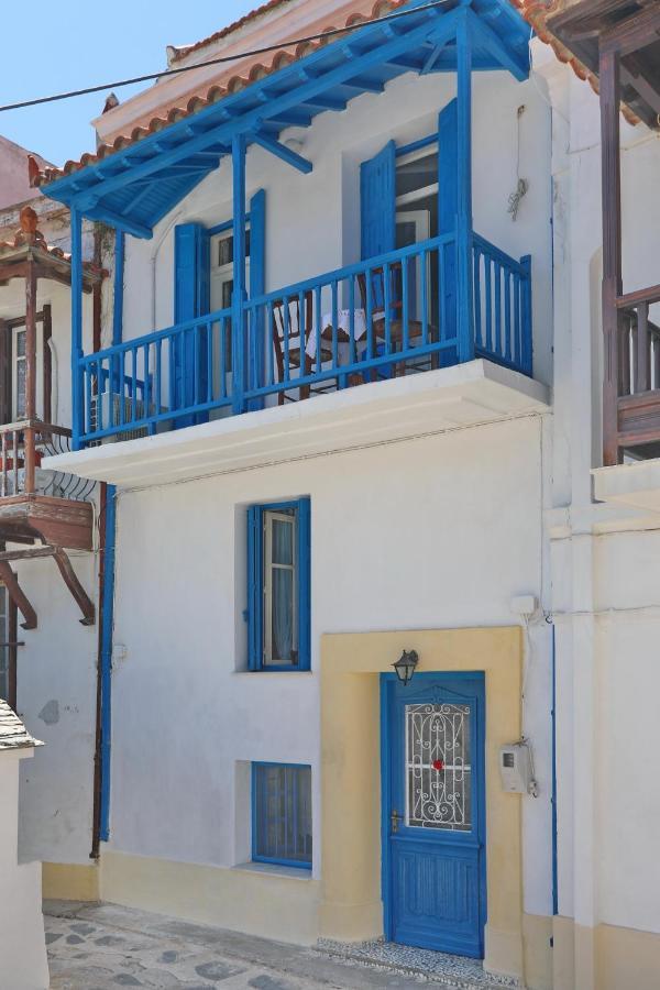 Skopelos House In Castle Panormos  Eksteriør billede